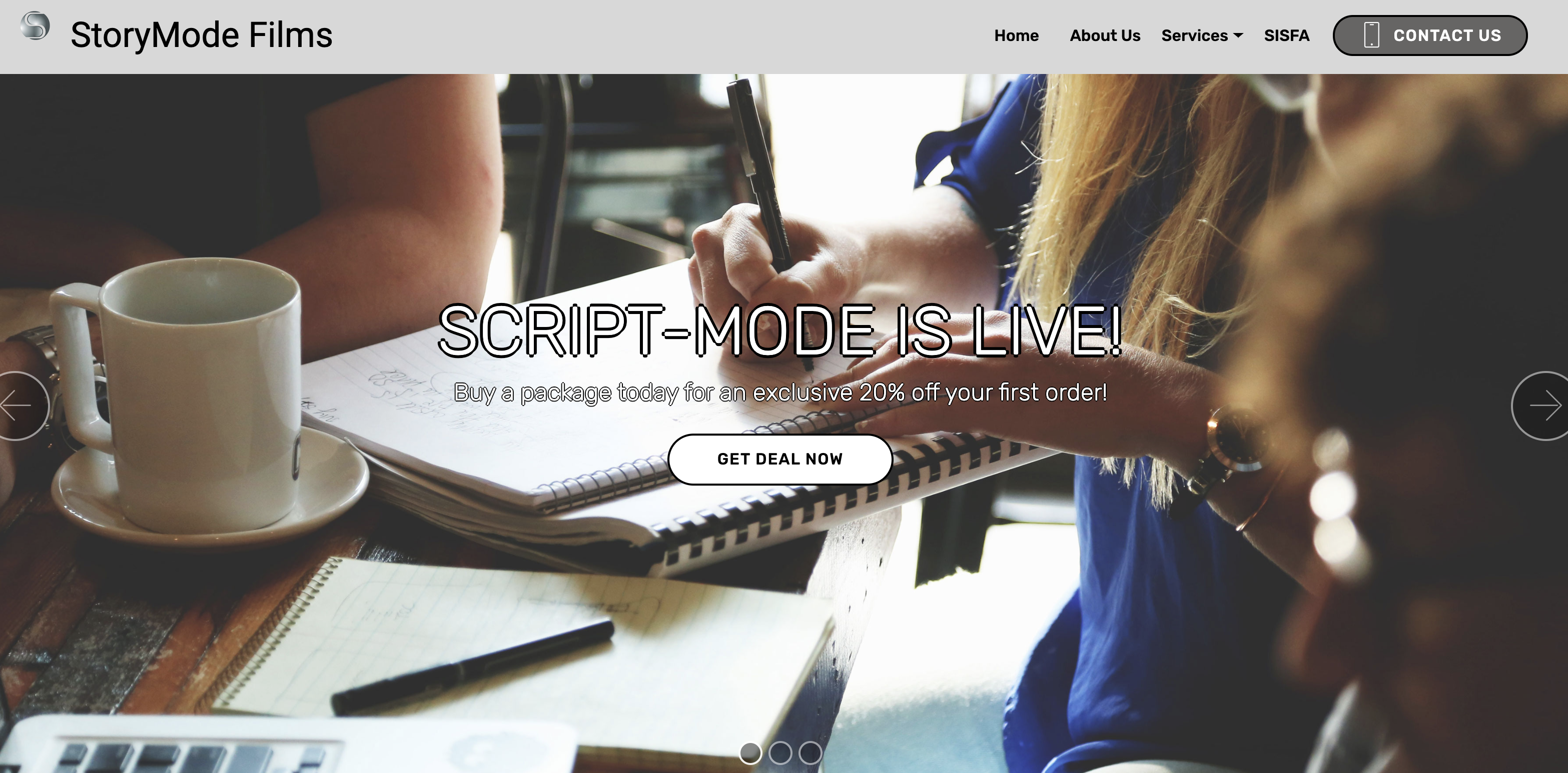 Storymode Films Website